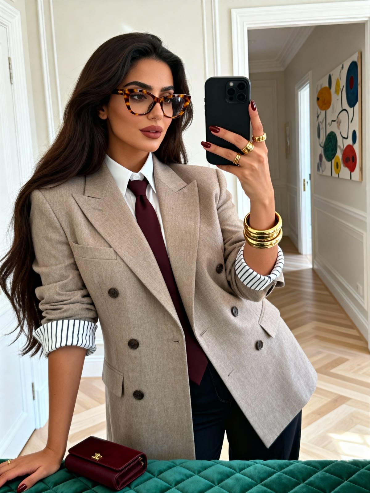 Second-hand blazers and jackets at Why Go Less, Dekwaneh, Lebanon