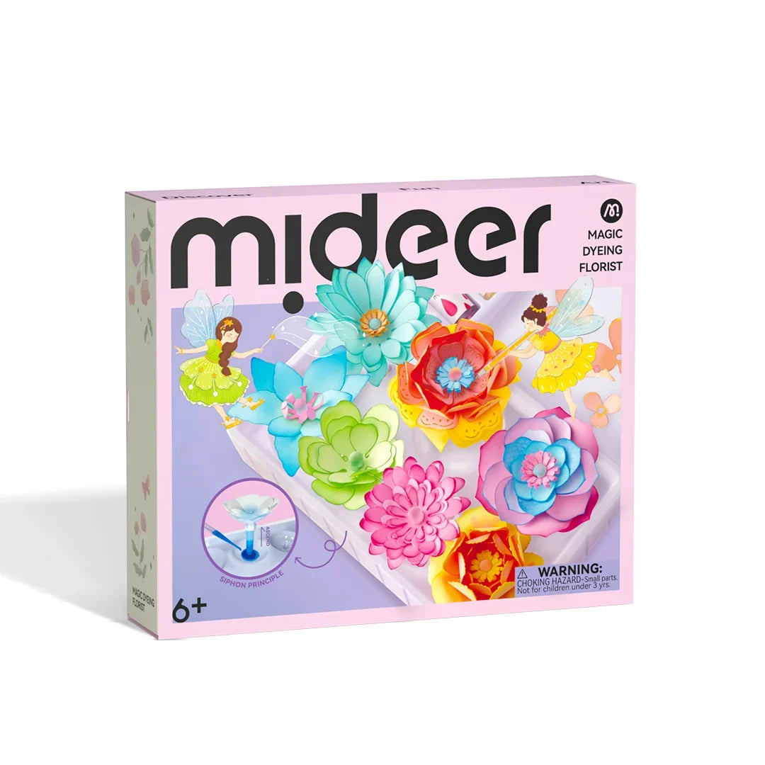Mideer Magic Dyeing Florist Flower Art Kit - brand photo, Little Artists