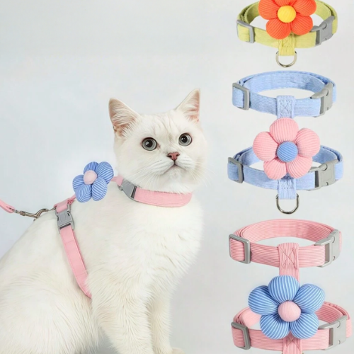 Floral Harness & Leash Set - Digollo at Why Go Less, Lebanon