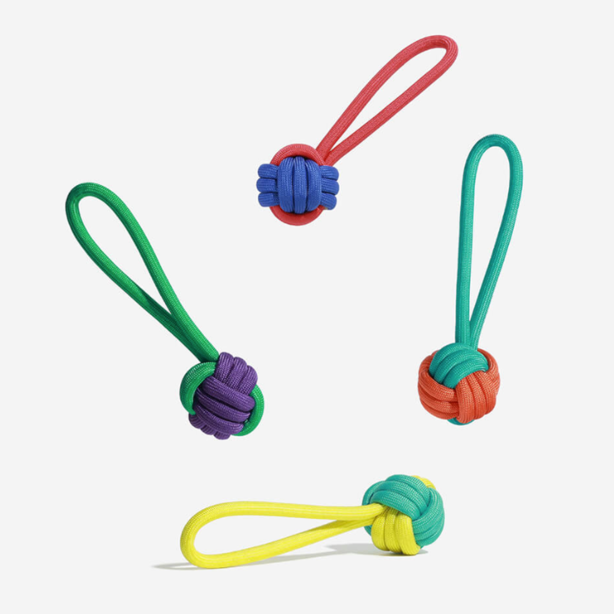 Durable Knots Rope Tug Dog Toy â€“ Interactive Colorful Toy for Chew and Play - Digollo at Why Go Less, Lebanon