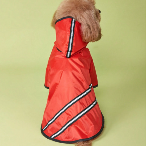 Reflective Waterproof Dog Raincoat with Hood - Digollo at Why Go Less, Lebanon