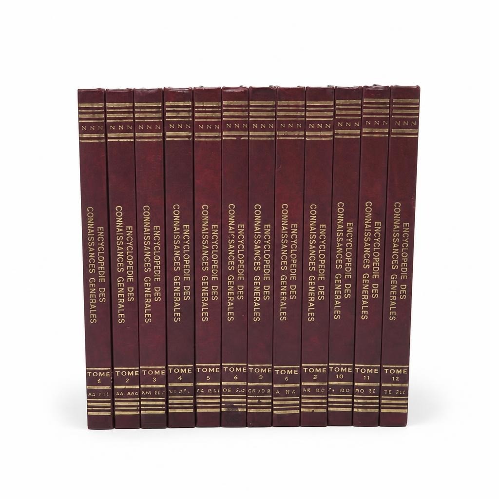 Encyclopedie Des Connaissances Generales 12-vol Set - at Why Go Less, Lebanon