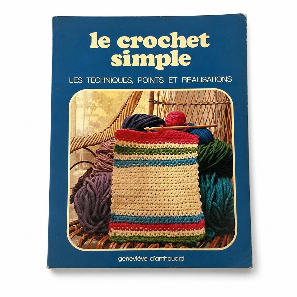 Le Crochet Simple - French Crochet Techniques Book - at Why Go Less, Lebanon