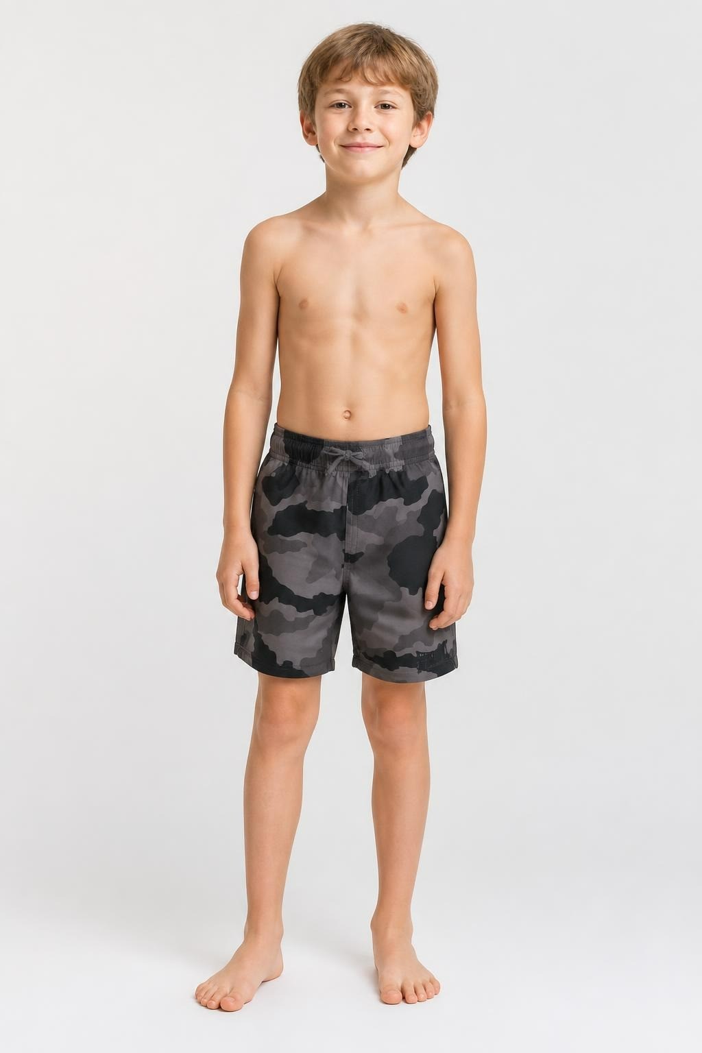 Kids Everlast Grey Camouflage Print Athletic Shorts - at Why Go Less, Lebanon