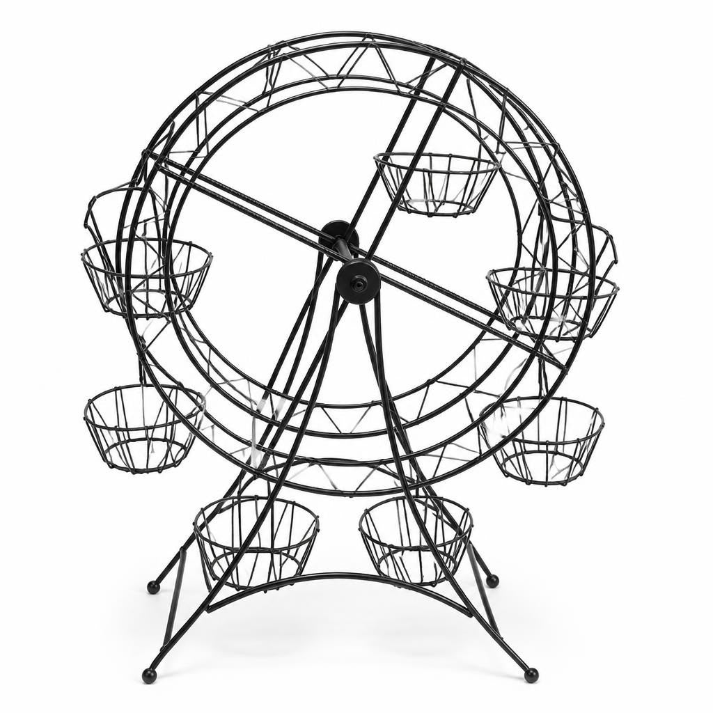 Présentoir à cupcakes Grande Roue Métal Noir | Occasion | Pourquoi se contenter de moins