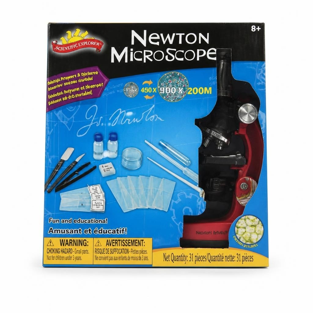 Kit microscope Newton Zoom 400x900x200, science pour enfants | Occasion | Pourquoi se contenter de moins