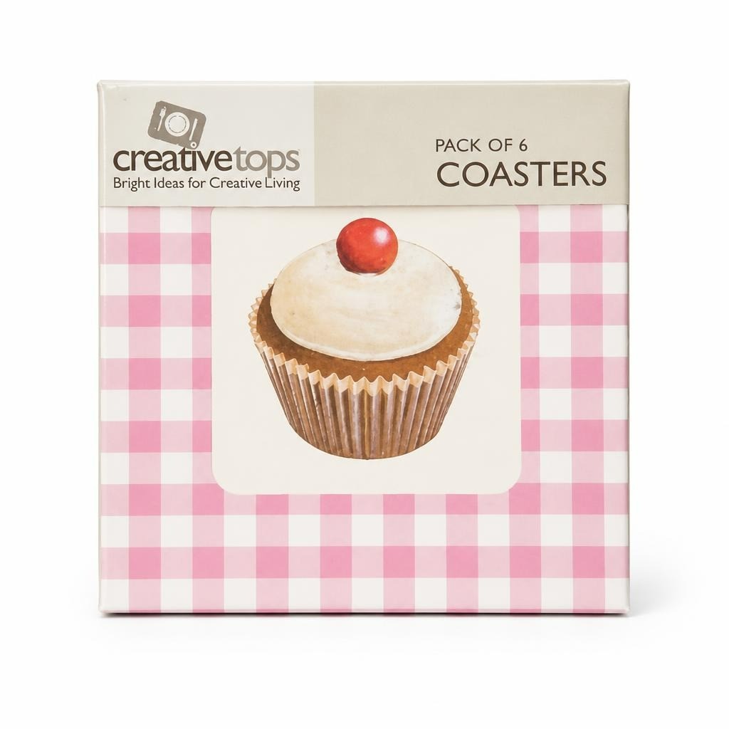 Dessous de verre Creative Tops Cupcake, lot de 6, Neuf | D'occasion | Pourquoi se contenter de moins