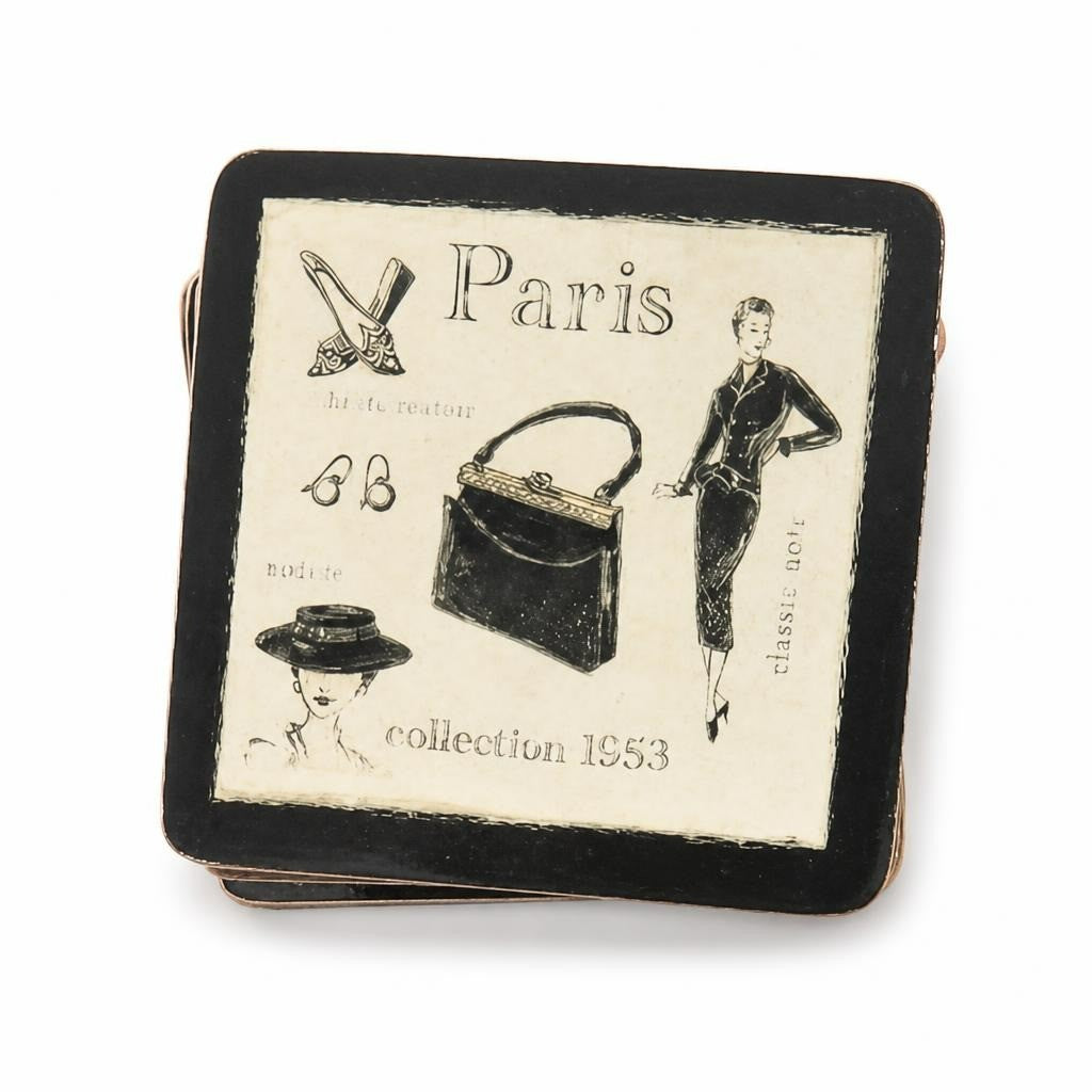 Sous-verre décoratif Paris Collection 1953 Vintage Fashion | Seconde main | Pourquoi se contenter de moins