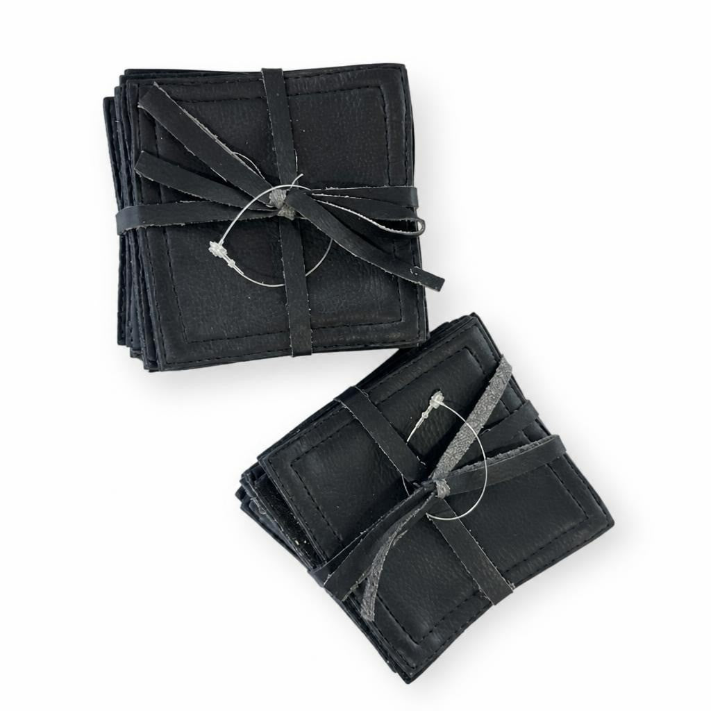 Black Leather Bifold Wallets Bundle X2 Sets | Pre-Loved | Why Go Less