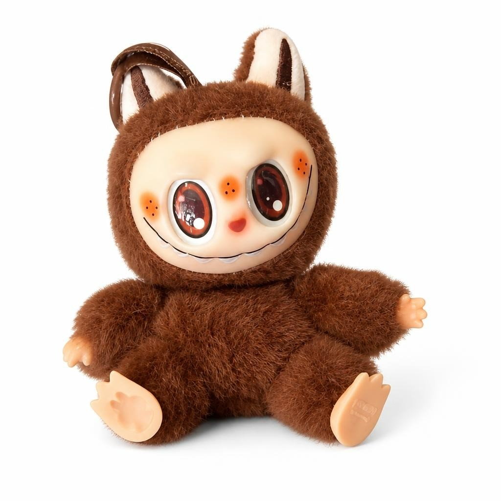Porte-clés Poupée en Peluche Marron | Occasion | Pourquoi Chercher Moins Bien