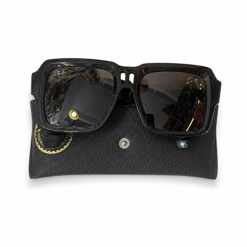 Ray-ban Sunglasses Black Frame Dark Lenses With Case | Pre-Loved | Why Go Less