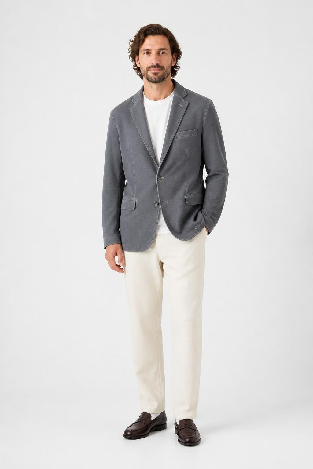 Zara Man Grey Blazer, Size 46/MEX56 | Pre-Loved | Why Go Less