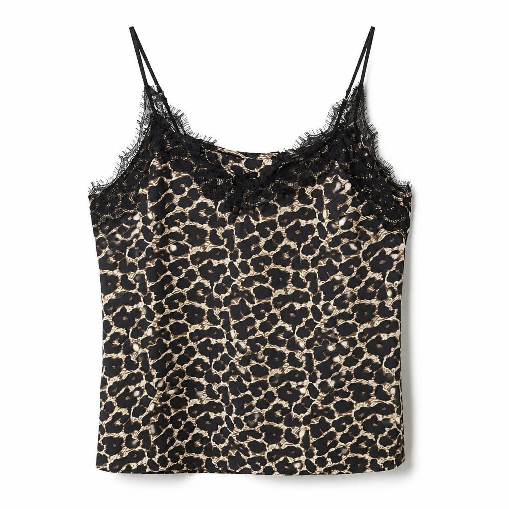 Elli White Leopard Print Top/Dress Size S | Pre-Loved | Why Go Less
