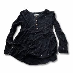 Kids Black Star-print Long-sleeve Dress, New Tags - at Why Go Less, Lebanon