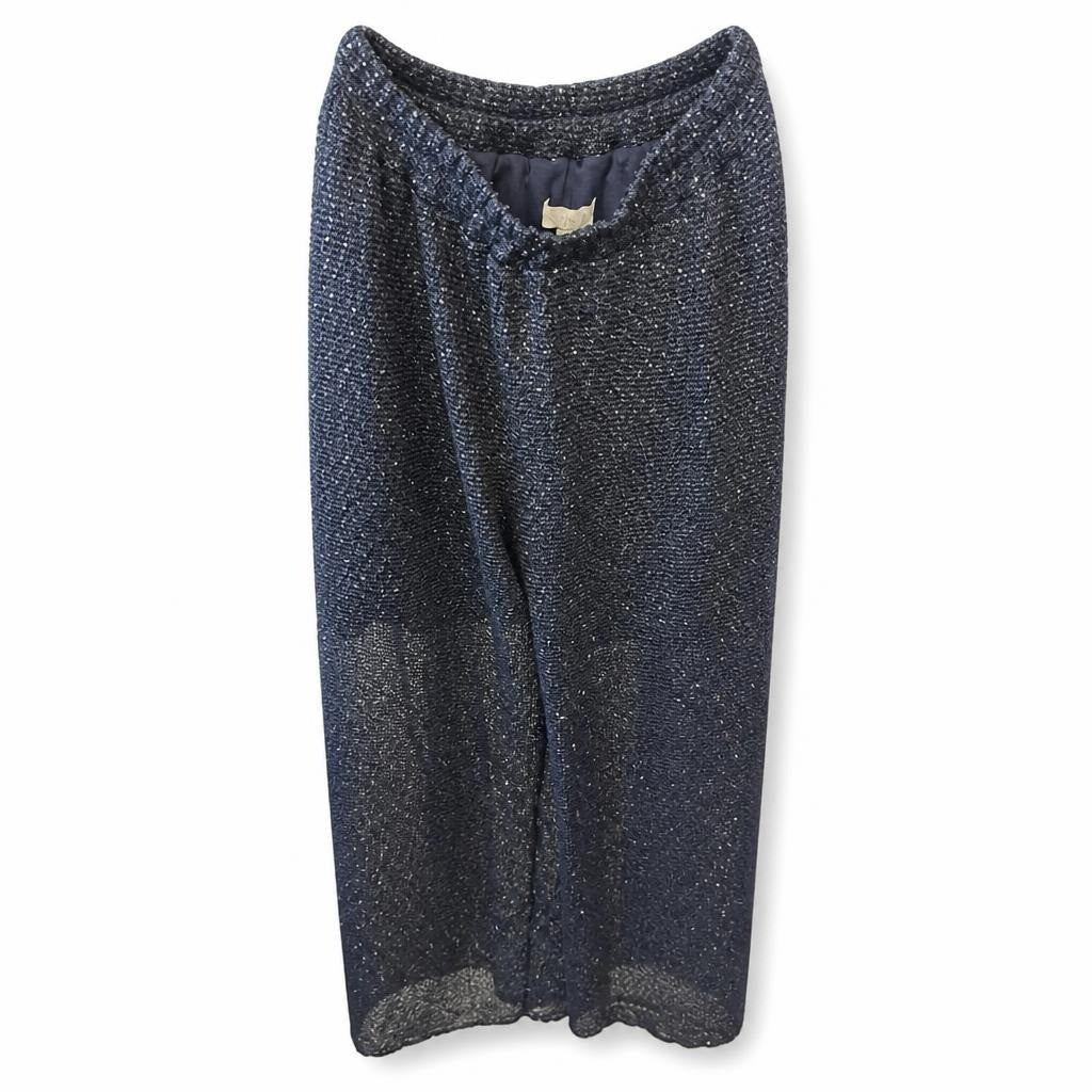 Dark Navy Glitter Shimmer Wrap Shawl/scarf - pre-loved at Why Go Less, Lebanon
