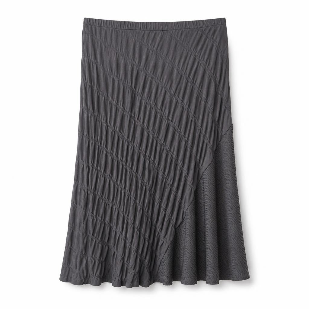 DKNY Dark Grey Skirt - pre-loved at Why Go Less, Lebanon