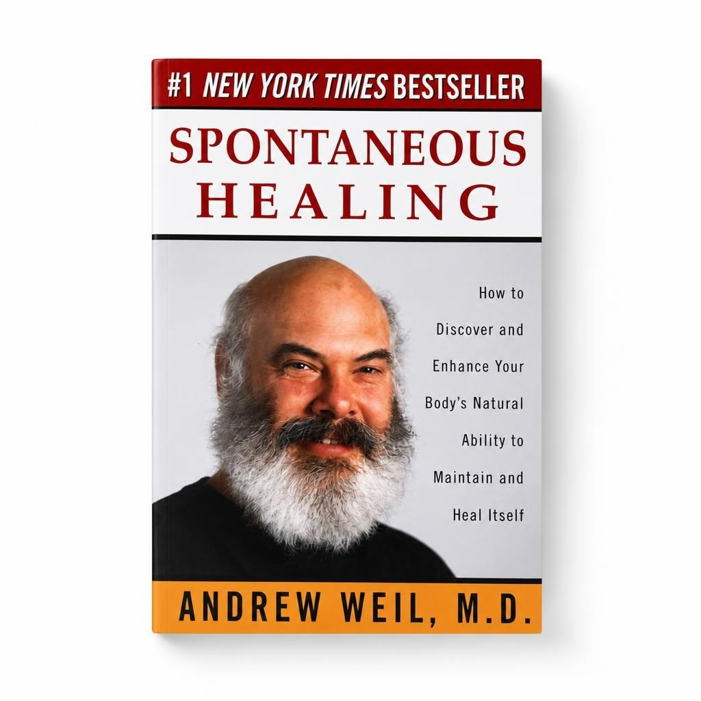 Spontaneous Healing - Andrew Weil M.D. Hardcover - pre-loved at Why Go Less, Lebanon