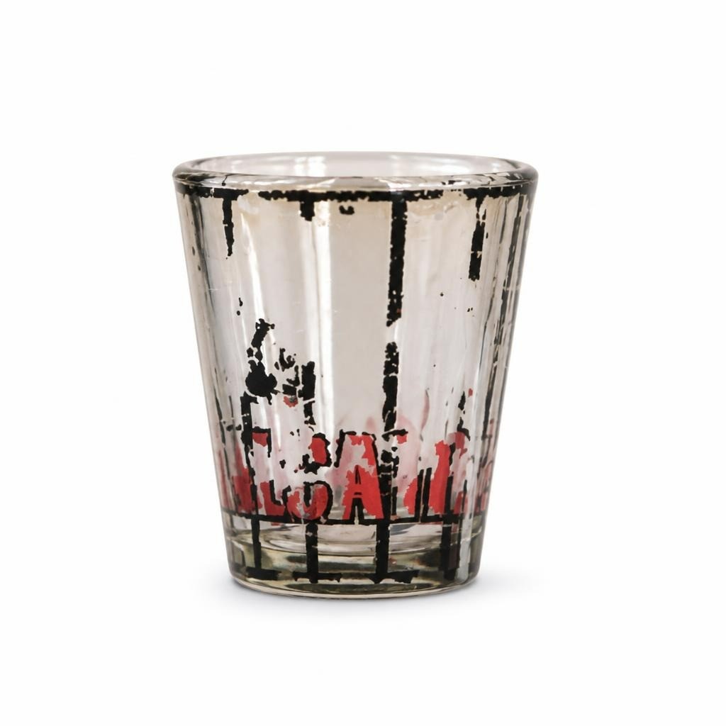 Souvenir Shot Glass - pre-loved at Why Go Less, Lebanon