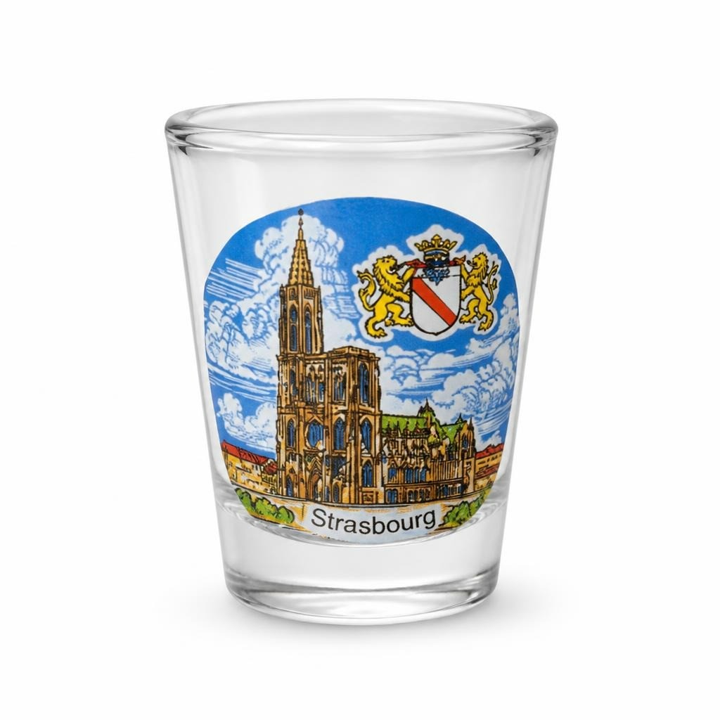 Souvenir Shot Glass - pre-loved at Why Go Less, Lebanon