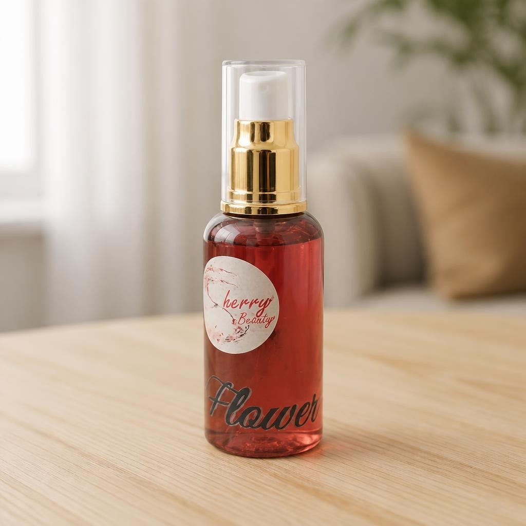 Cherry Beauty Flower Body Mist Oil, Deep Red - new at Why Go Less, Lebanon