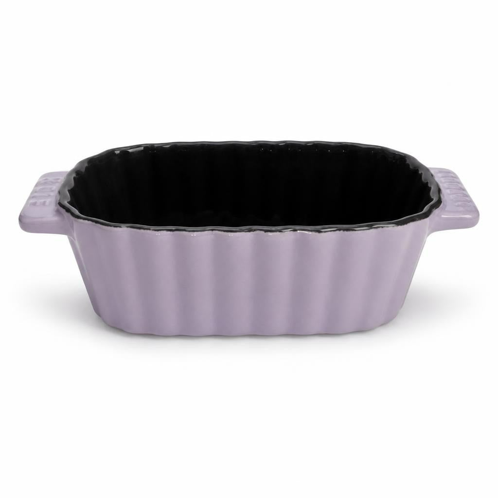 Small Staub Ceramic Mini Loaf Pan, Lavender - pre-loved at Why Go Less, Lebanon