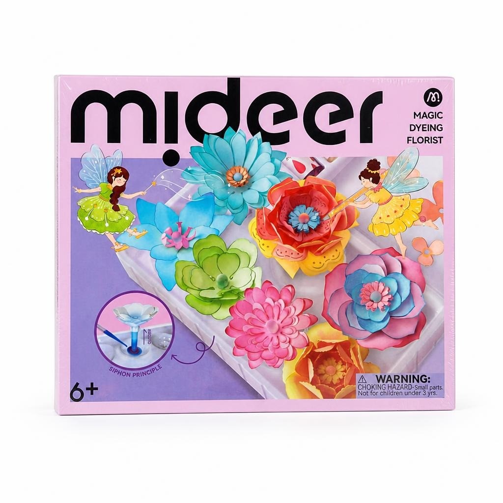 Mideer Magic Dyeing Florist Flower Art Kit - new at Why Go Less, Lebanon