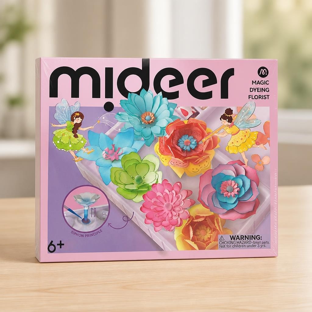 Mideer Magic Dyeing Florist Flower Art Kit - new at Why Go Less, Lebanon