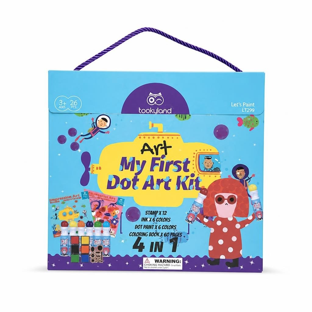 Tookyland My First Dot Art Kit, 4 in 1, 26 Pcs - new at Why Go Less, Lebanon