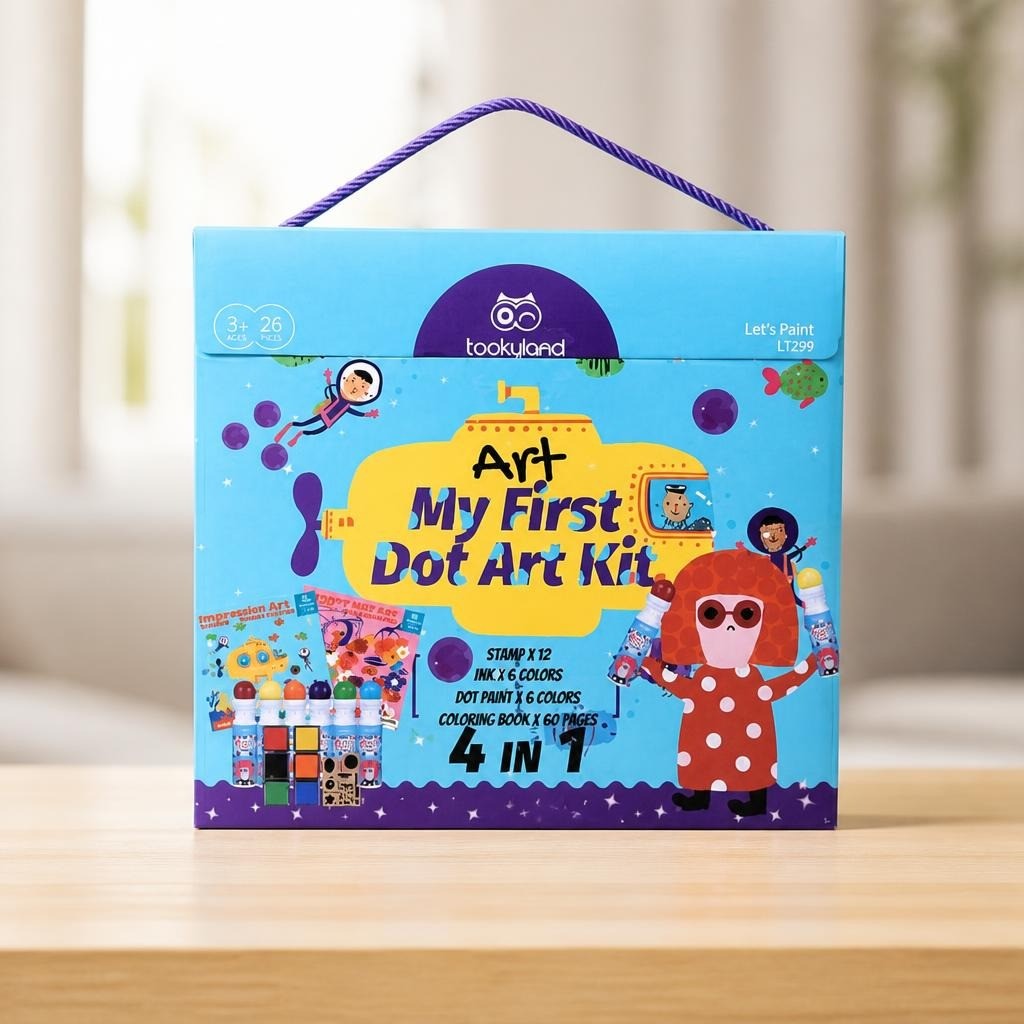 Tookyland My First Dot Art Kit, 4 in 1, 26 Pcs - new at Why Go Less, Lebanon
