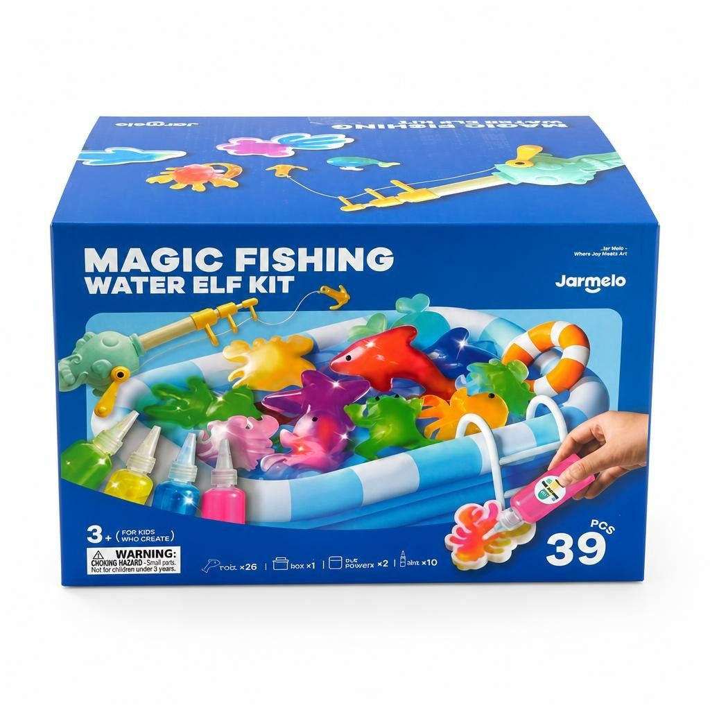 Jarmelo Magic Fishing Water Elf Kit, 39 Pcs - new at Why Go Less, Lebanon