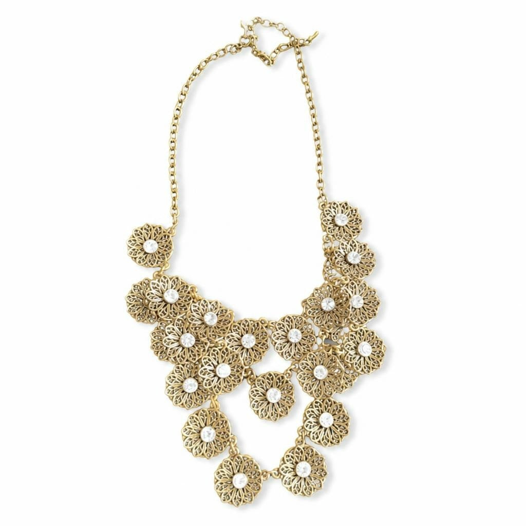 Necklace Flower - pre-loved at Why Go Less, Lebanon