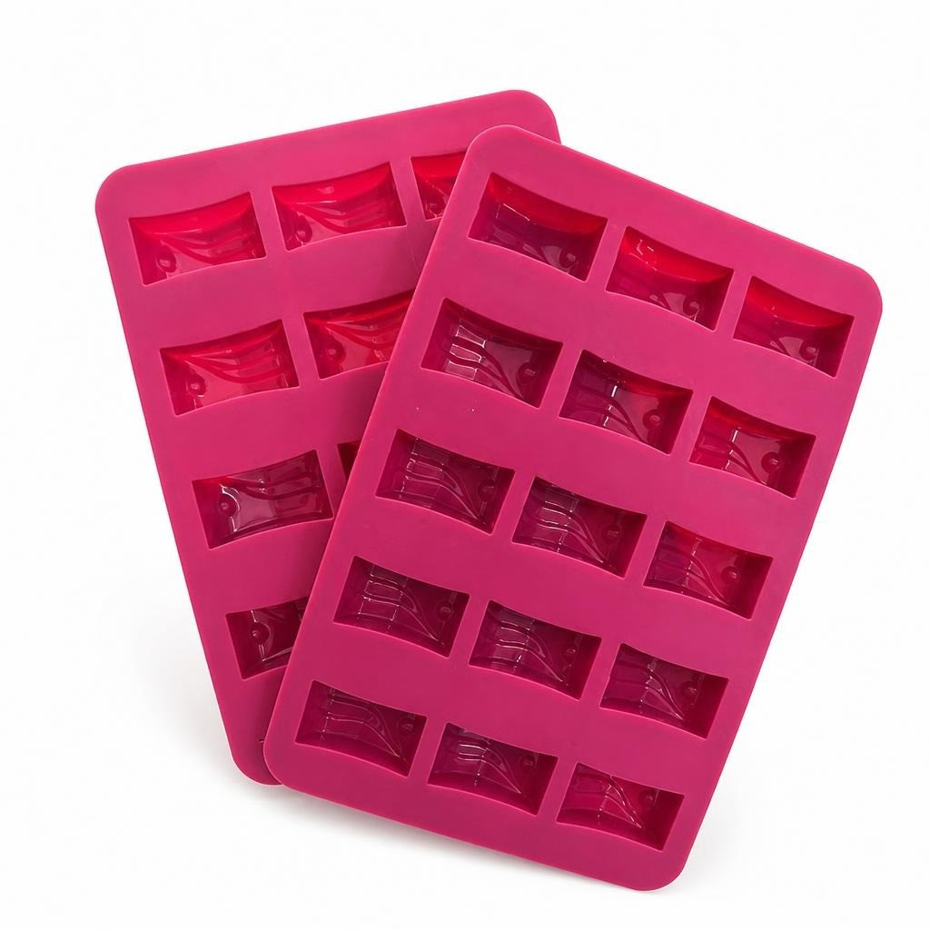 Pink Silicone Ice Cube Trays, Set of 2 - pre-loved at Why Go Less, Lebanon