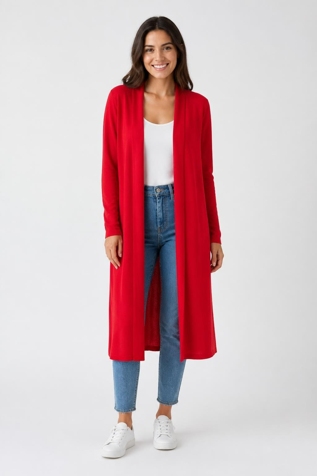 Saloon Red Lightweight Knit Pullover - pre-loved at Why Go Less, Lebanon