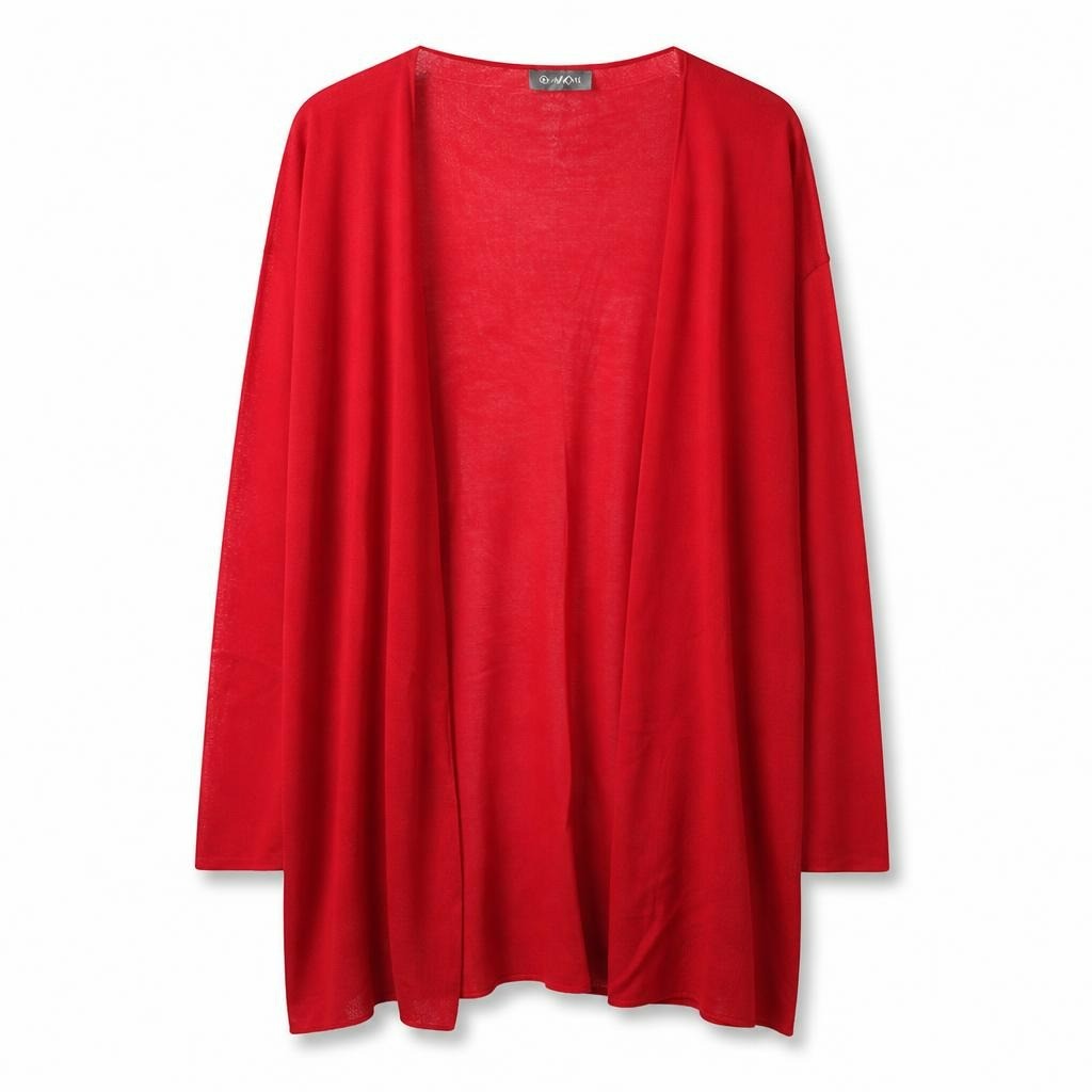 Saloon Red Lightweight Knit Pullover - pre-loved at Why Go Less, Lebanon