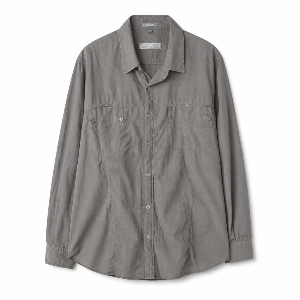 Men's Grey Plaid Sport Coat, Two-button - pre-loved at Why Go Less, Lebanon