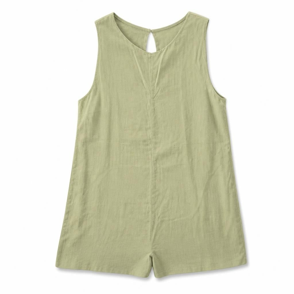 Zara Green Overall - pre-loved at Why Go Less, Lebanon
