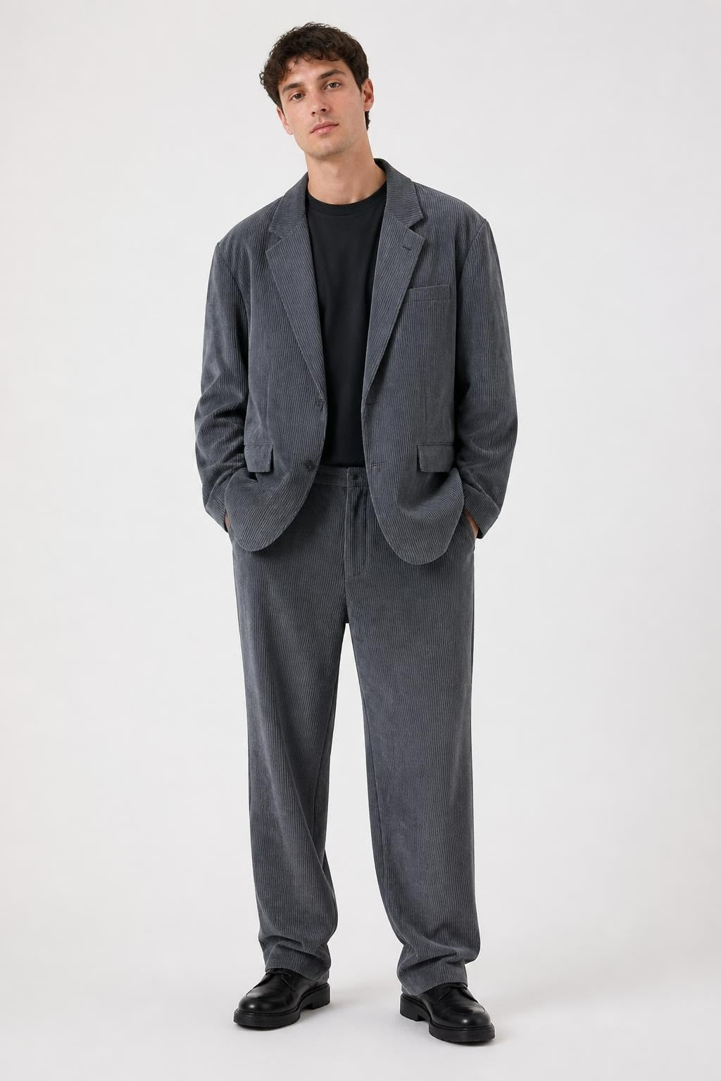 Super 140s Navy Blazer Red Trim Lining - pre-loved at Why Go Less, Lebanon