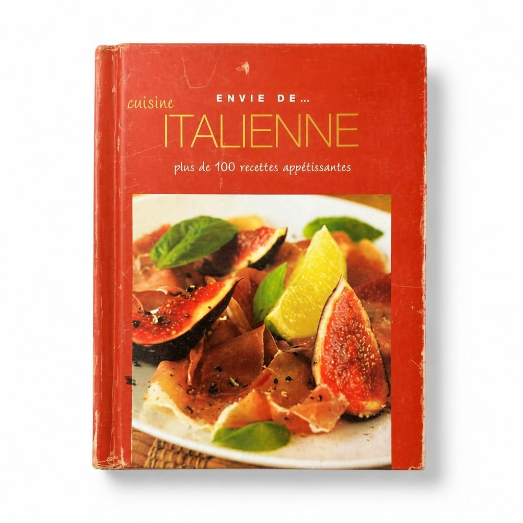 Envie De Cuisine Italienne - 100+ Recipes French Book - pre-loved at Why Go Less, Lebanon