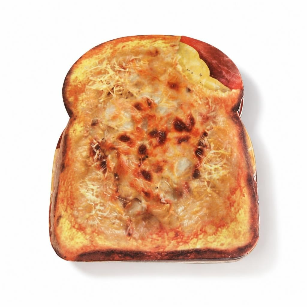 Novelty Grilled Cheese Toast Shaped Tin Box - pre-loved at Why Go Less, Lebanon