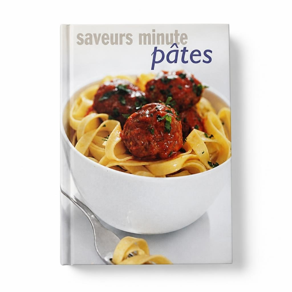 Saveurs Minute Pâtes French Pasta Cookbook - pre-loved at Why Go Less, Lebanon