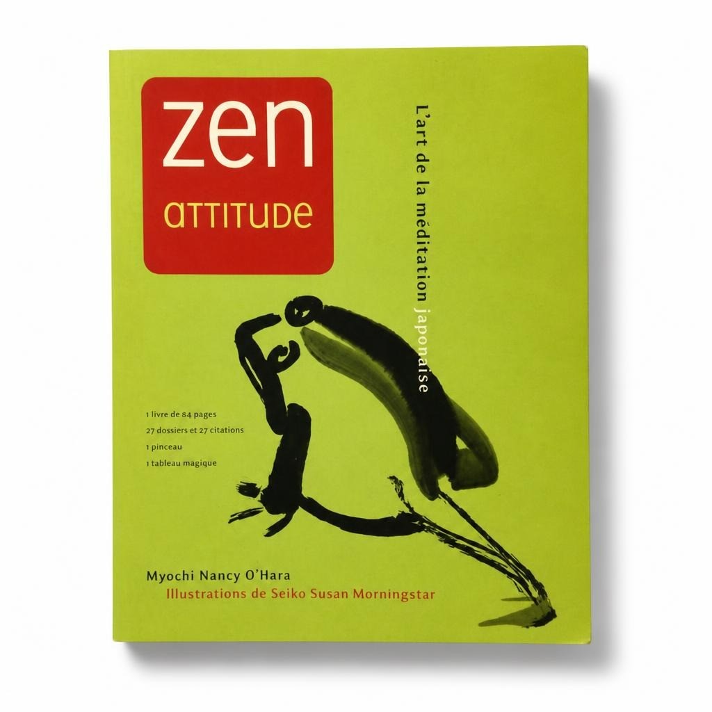 Zen Attitude Japanese Meditation Book French - pre-loved at Why Go Less, Lebanon