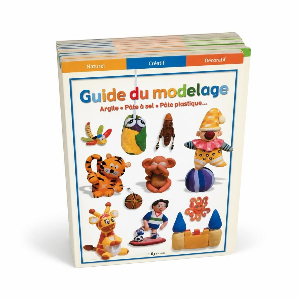 14 Books Guide Du Modelage Craft Activity Book, French - pre-loved at Why Go Less, Lebanon