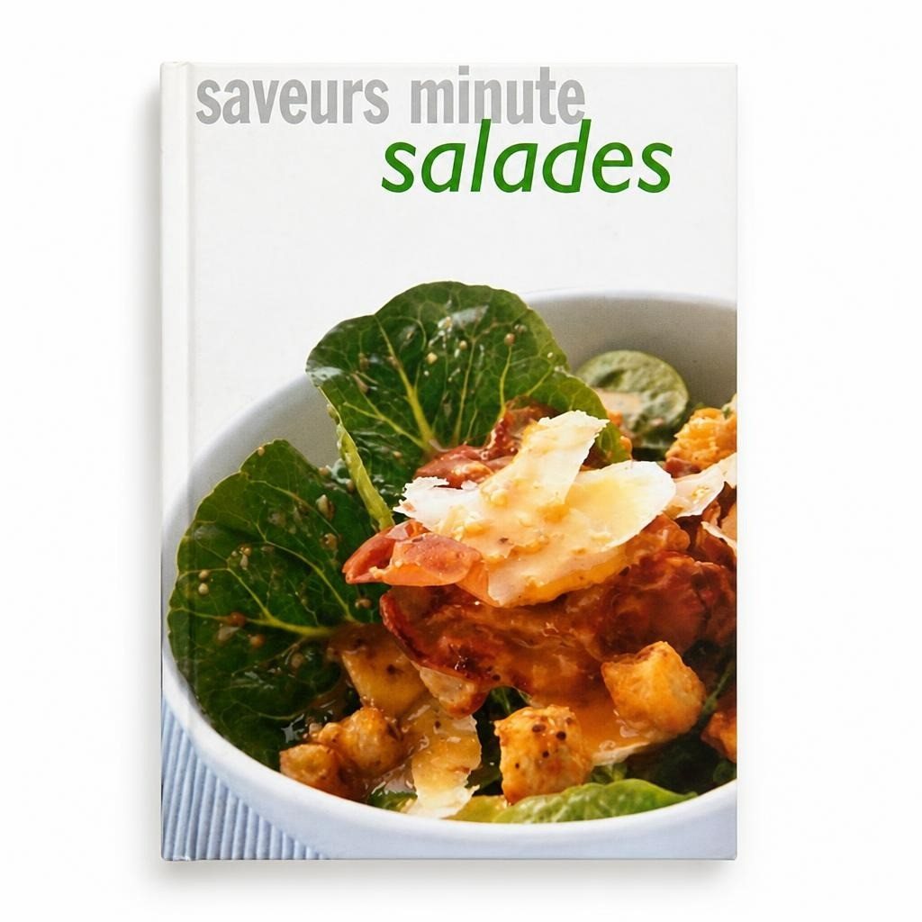 Saveurs Minutes Salades Books - pre-loved at Why Go Less, Lebanon