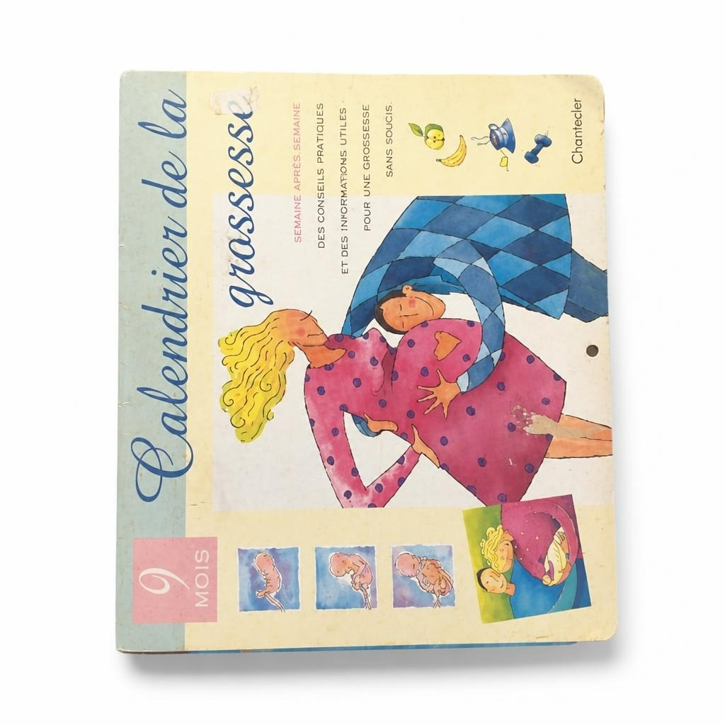 Calendrier De La Grossesse 9 Mois French Pregnancy Book - pre-loved at Why Go Less, Lebanon