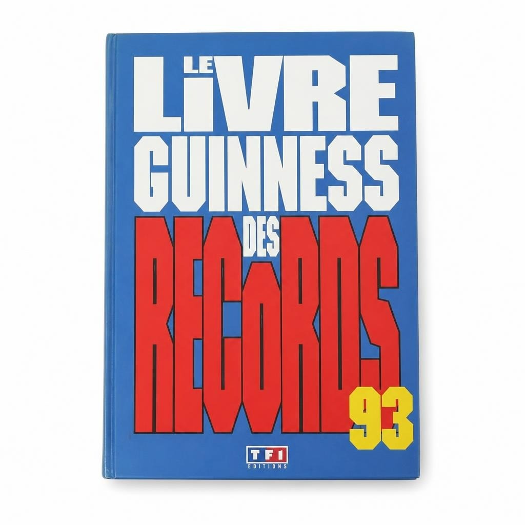 Le Livre Guinness Des Records 1993 French Edition - pre-loved at Why Go Less, Lebanon