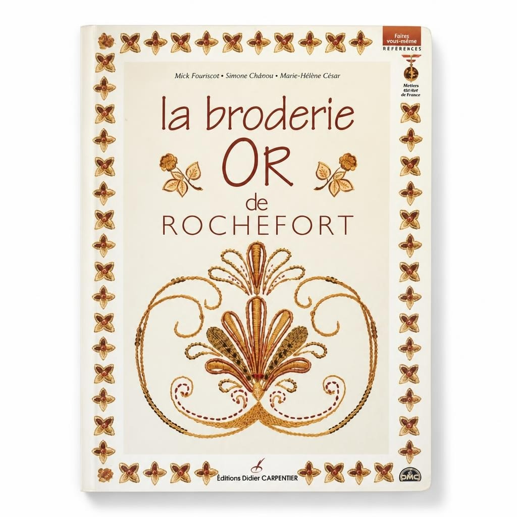 La Broderie or De Rochefort French Embroidery Book - pre-loved at Why Go Less, Lebanon