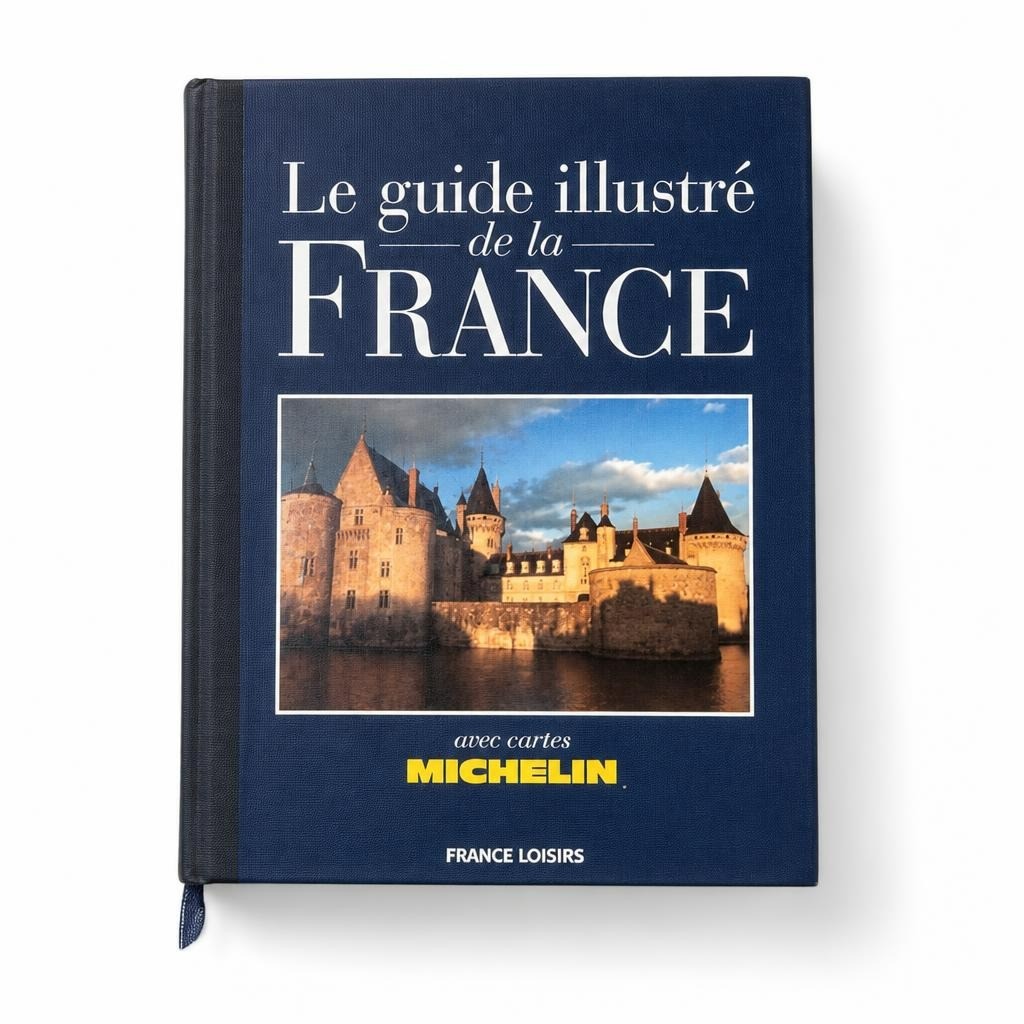 Michelin Illustrated Guide to France, Blue Hardcover - pre-loved at Why Go Less, Lebanon