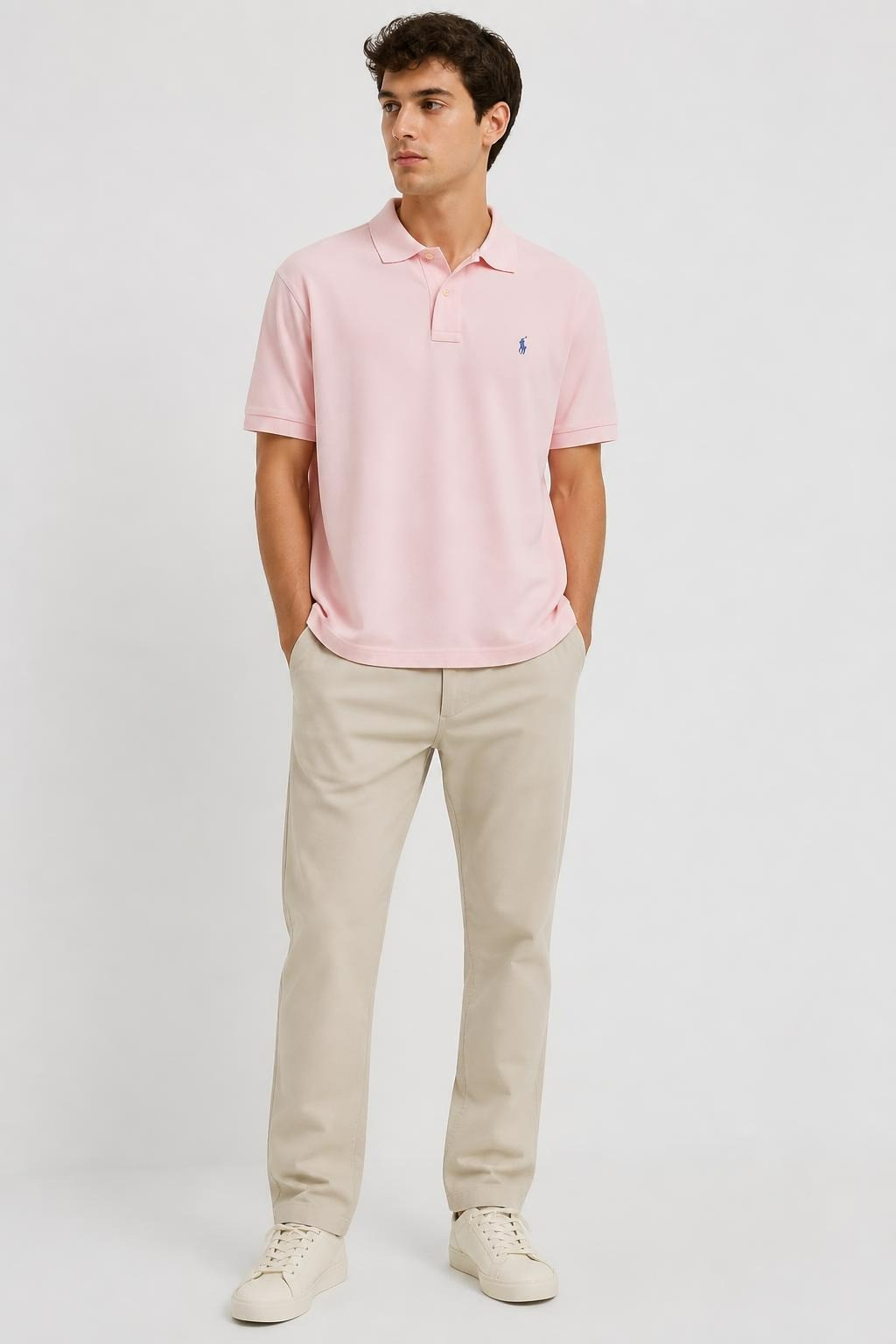 Polo Ralph Lauren Pink Polo Shirt - pre-loved at Why Go Less, Lebanon