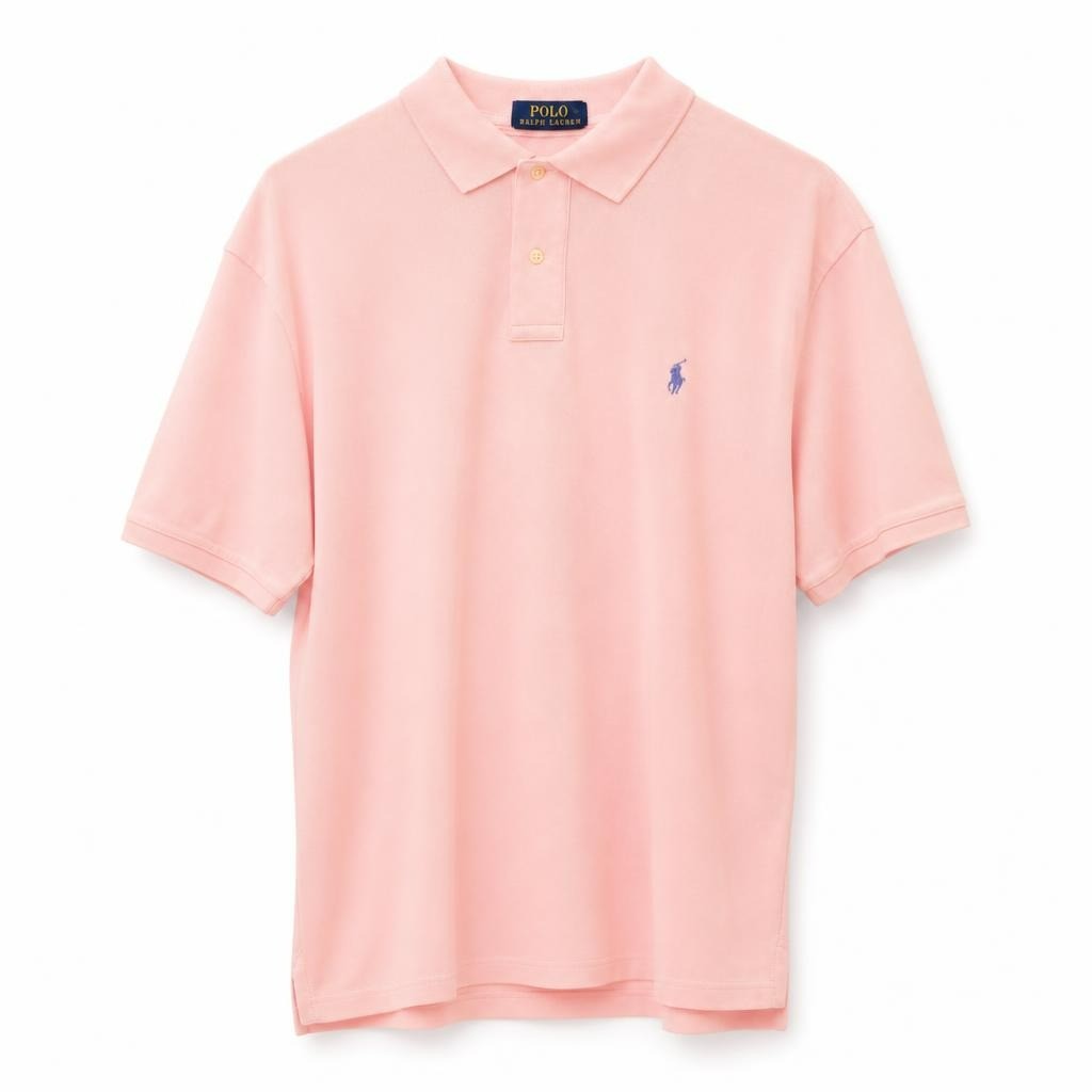 Polo Ralph Lauren Pink Polo Shirt - pre-loved at Why Go Less, Lebanon