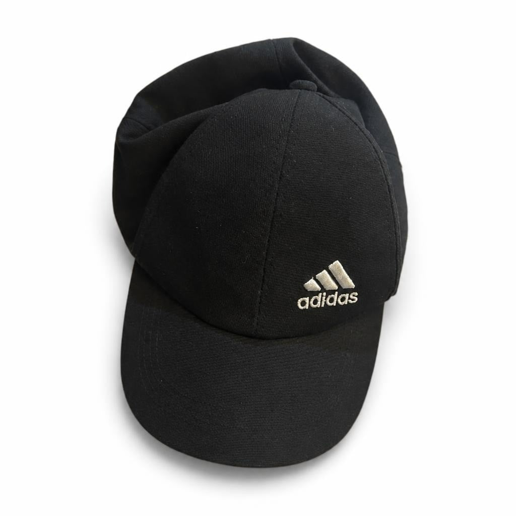 Adidas Black Baseball Cap Embroidered Logo - pre-loved at Why Go Less, Lebanon